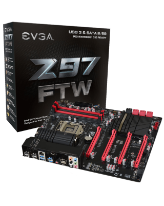 EVGA Z97 FTW LGA1150 ATX 4 DIMM Dual Channel